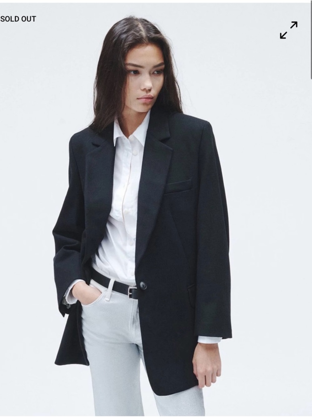 Black Rag & Bone Suzanne Blazer